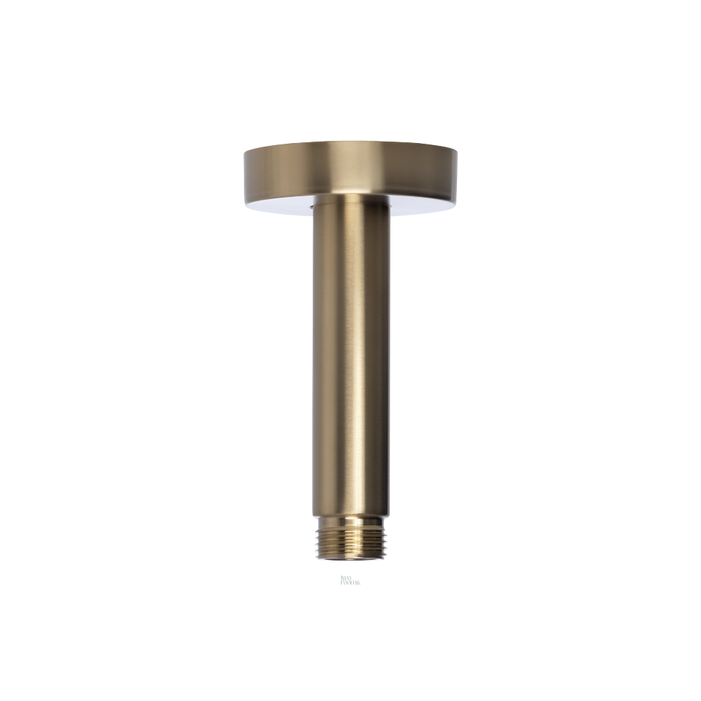 Plafond arm - 10cm - Brushed champagne gold PVD