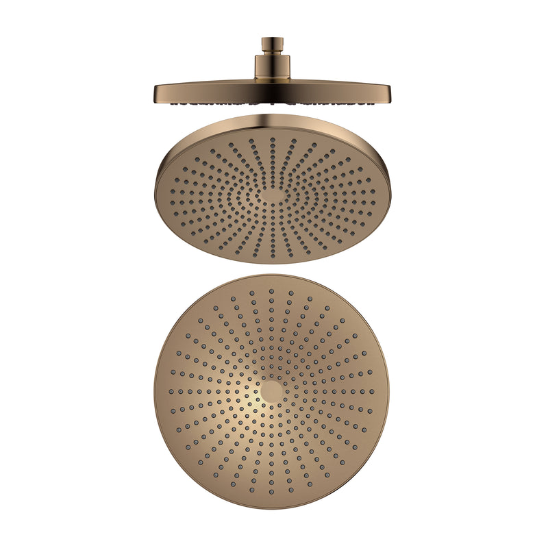 Regendouchekop AIR - 250MM - Brushed Bronze PVD