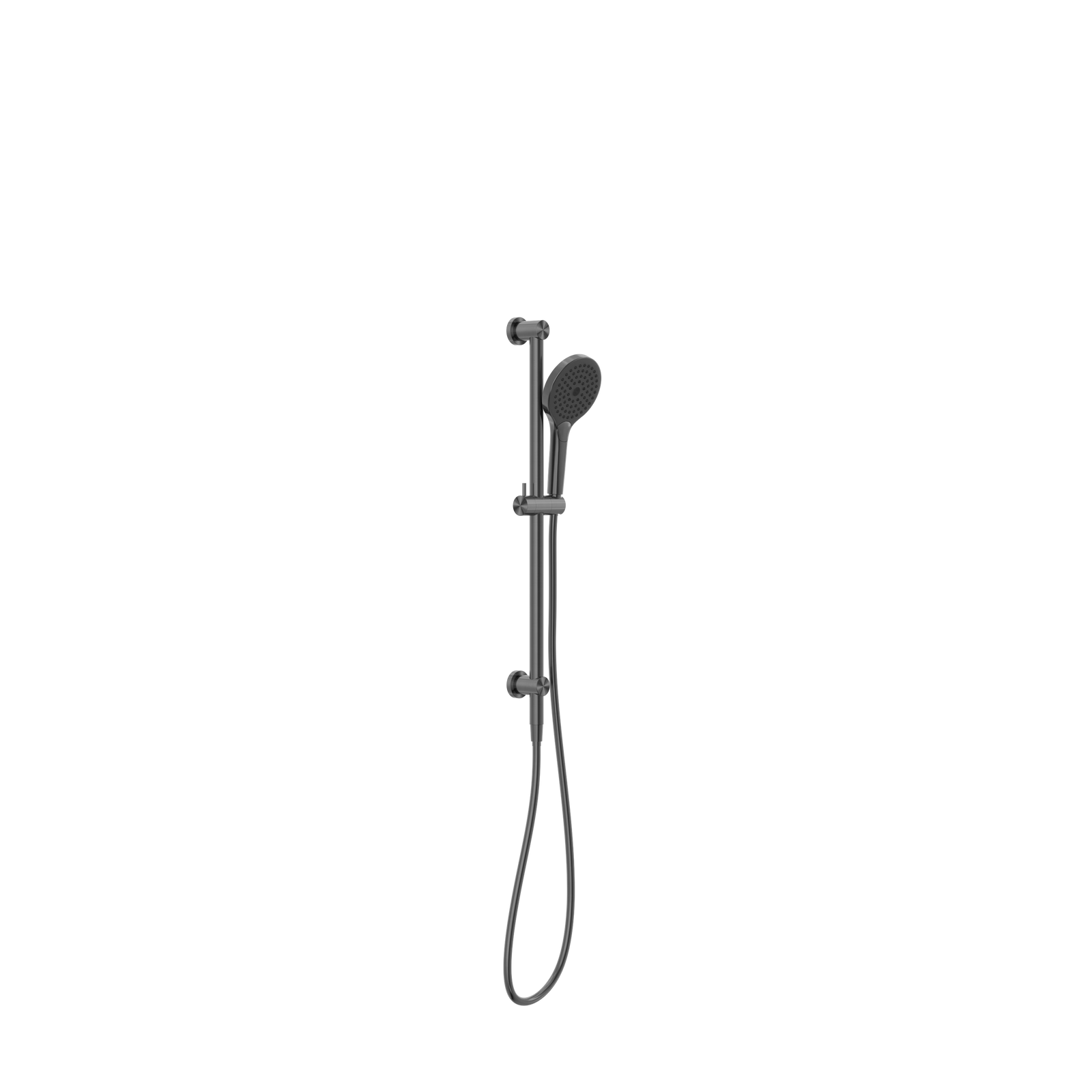 Glijstang set AIR SHOWER II Brushed Gunmetal PVD