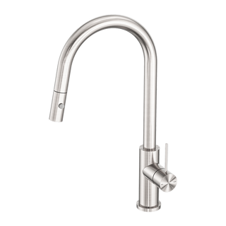 Keukenkraan met uittrekbare slang - Brushed Nickel PVD - Signature edition