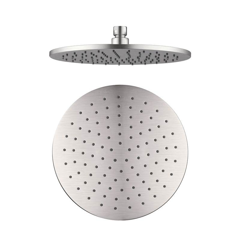 Regendouchekop 250MM - Brushed Nickel PVD