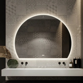 Grote boog spiegel - met backlight en spiegelverwarming - Sun-line SPV SL - Hipp Design