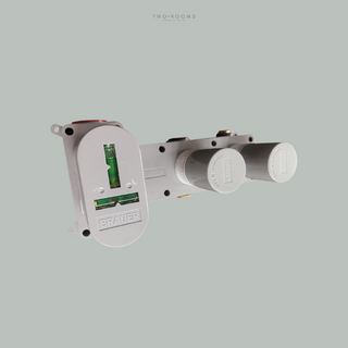 Brauer Inbouw badthermostaat set met uitloop - Gold edition