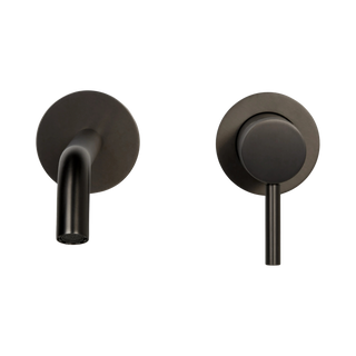 Inbouw wastafelmengkraan - Brushed graphite PVD