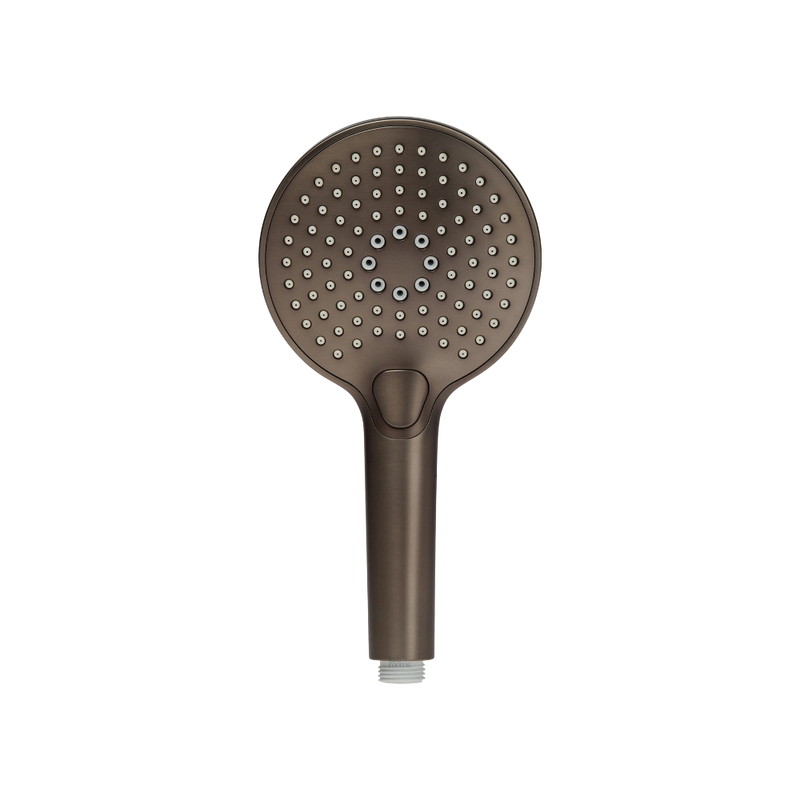 Handdouche 3 standen - rond - Brushed graphite PVD