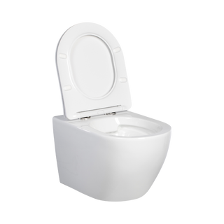 Wandcloset Rimfree normaal 53cm incl. zitting softclose - Glans Wit
