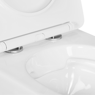 Wandcloset Rimfree normaal 53cm incl. zitting softclose - Glans Wit