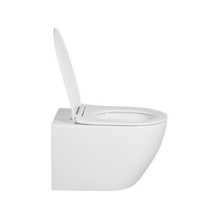 Wandcloset Rimfree normaal 53cm incl. zitting softclose - Glans Wit
