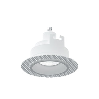 Plafond Inbouwspot rond instucbaar GU10 2700K IP54 dimbaar mat wit