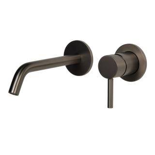 Inbouw wastafelmengkraan - Brushed graphite PVD
