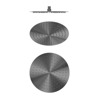 Regendouchekop 300MM - SS316L - Brushed Graphite PVD