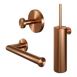 Brauer Toilet accessoires set 3-in-1 - Copper edition