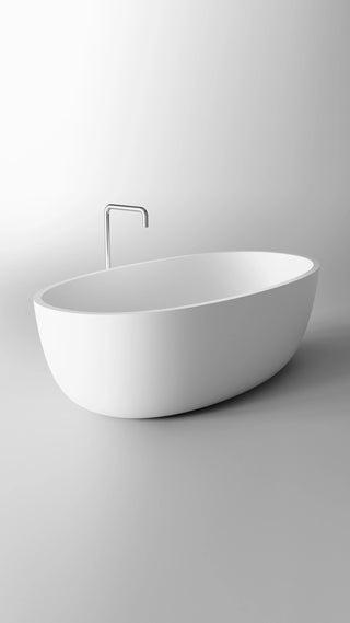 Cree - Vrijstaand bad - Velvet stone (solid surface)