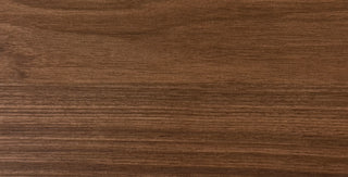 Dubbele Onderkast - 2 laden greeploos met houten keerlijst - Warm Walnut - 120 x 45 x 52cm