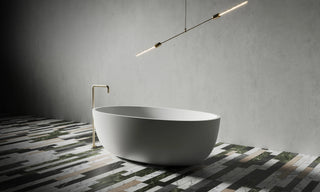 Cree - Vrijstaand bad - Velvet stone (solid surface)