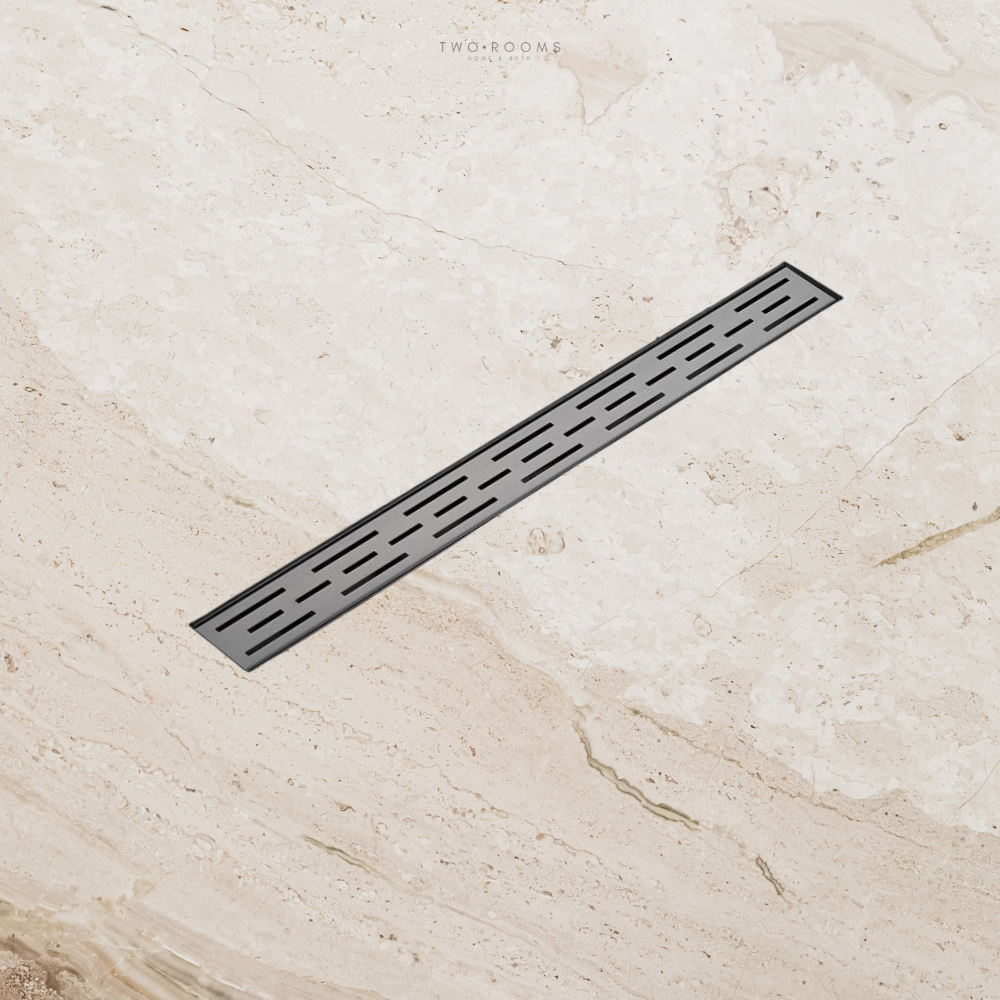 Douchegoot met flens Gunmetal PVD Two Rooms Home & Bath